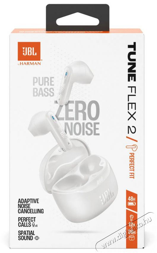 JBL Tune Flex 2 feh&eacute;r Audio-Video / Hifi / Multim&eacute;dia - F&uuml;l &eacute;s Fejhallgat&oacute;k - F&uuml;lhallgat&oacute; - 510046