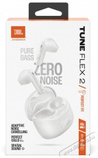 JBL Tune Flex 2 feh&eacute;r Audio-Video / Hifi / Multim&eacute;dia - F&uuml;l &eacute;s Fejhallgat&oacute;k - F&uuml;lhallgat&oacute; - 510046