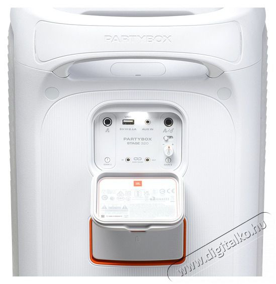 JBL Partybox Stage 320 feh&eacute;r Bluetooth partybox Audio-Video / Hifi / Multim&eacute;dia - Hordozhat&oacute;, vezet&eacute;k n&eacute;lk&uuml;li / bluetooth hangsug&aacute;rz&oacute; - Hordozhat&oacute;, vezet&eacute;k n&eacute;lk&uuml;li / bluetooth hangsug&aacute;rz&oacute; - 514515