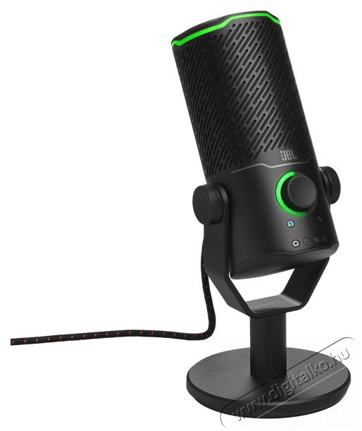 JBL Quantum Stream Studio USB fekete streaming mikrofon Fot&oacute;-Vide&oacute; kieg&eacute;sz&iacute;tők - Mikrofon - &Eacute;nek &eacute;s hangszer mikrofon - 514887