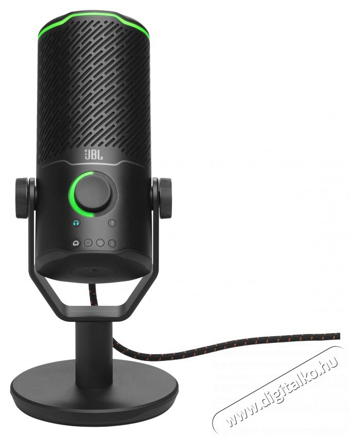 JBL Quantum Stream Studio USB fekete streaming mikrofon Fot&oacute;-Vide&oacute; kieg&eacute;sz&iacute;tők - Mikrofon - &Eacute;nek &eacute;s hangszer mikrofon - 514887