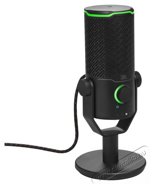 JBL Quantum Stream Studio USB fekete streaming mikrofon Fot&oacute;-Vide&oacute; kieg&eacute;sz&iacute;tők - Mikrofon - &Eacute;nek &eacute;s hangszer mikrofon - 514887