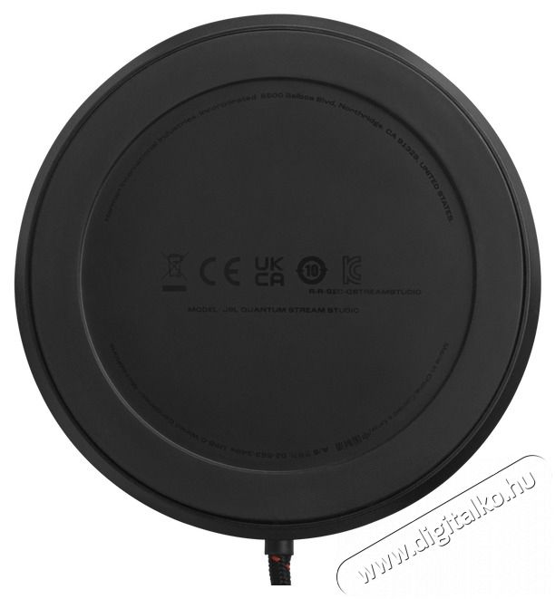 JBL Quantum Stream Studio USB fekete streaming mikrofon Fot&oacute;-Vide&oacute; kieg&eacute;sz&iacute;tők - Mikrofon - &Eacute;nek &eacute;s hangszer mikrofon - 514887