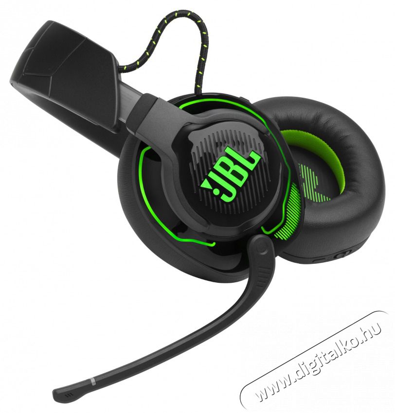 JBL Quantum X 910 WL vezet&eacute;k n&eacute;lk&uuml;li fekete-z&ouml;ld gamer headset Audio-Video / Hifi / Multim&eacute;dia - F&uuml;l &eacute;s Fejhallgat&oacute;k - Fejhallgat&oacute; - 514453