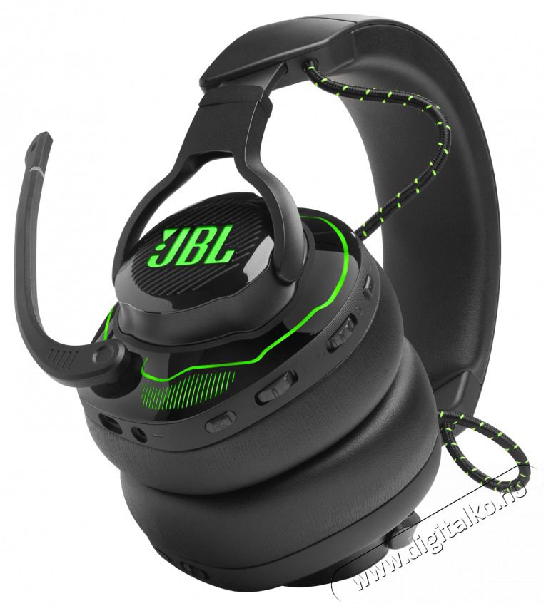 JBL Quantum X 910 WL vezet&eacute;k n&eacute;lk&uuml;li fekete-z&ouml;ld gamer headset Audio-Video / Hifi / Multim&eacute;dia - F&uuml;l &eacute;s Fejhallgat&oacute;k - Fejhallgat&oacute; - 514453