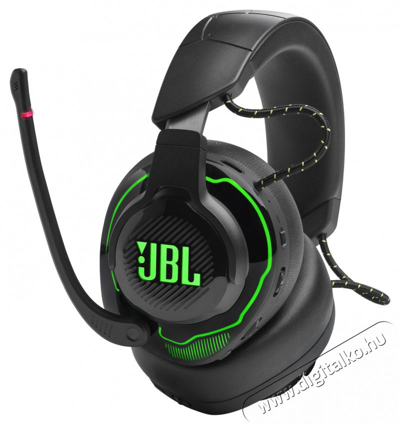 JBL Quantum X 910 WL vezet&eacute;k n&eacute;lk&uuml;li fekete-z&ouml;ld gamer headset Audio-Video / Hifi / Multim&eacute;dia - F&uuml;l &eacute;s Fejhallgat&oacute;k - Fejhallgat&oacute; - 514453