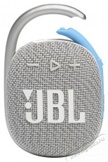 JBL CLIP4 ECO Bluetooth fehér hangszóró Audio-Video / Hifi / Multimédia - Hangfal - Hangfalszett - Kültéri hangsugárzó - 514119