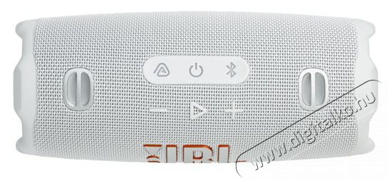 JBL Charge 6 feh&eacute;r Bluetooth hangsz&oacute;r&oacute; Audio-Video / Hifi / Multim&eacute;dia - Hordozhat&oacute;, vezet&eacute;k n&eacute;lk&uuml;li / bluetooth hangsug&aacute;rz&oacute; - Hordozhat&oacute;, vezet&eacute;k n&eacute;lk&uuml;li / bluetooth hangsug&aacute;rz&oacute; - 516286