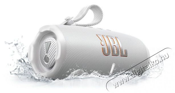 JBL Charge 6 feh&eacute;r Bluetooth hangsz&oacute;r&oacute; Audio-Video / Hifi / Multim&eacute;dia - Hordozhat&oacute;, vezet&eacute;k n&eacute;lk&uuml;li / bluetooth hangsug&aacute;rz&oacute; - Hordozhat&oacute;, vezet&eacute;k n&eacute;lk&uuml;li / bluetooth hangsug&aacute;rz&oacute; - 516286