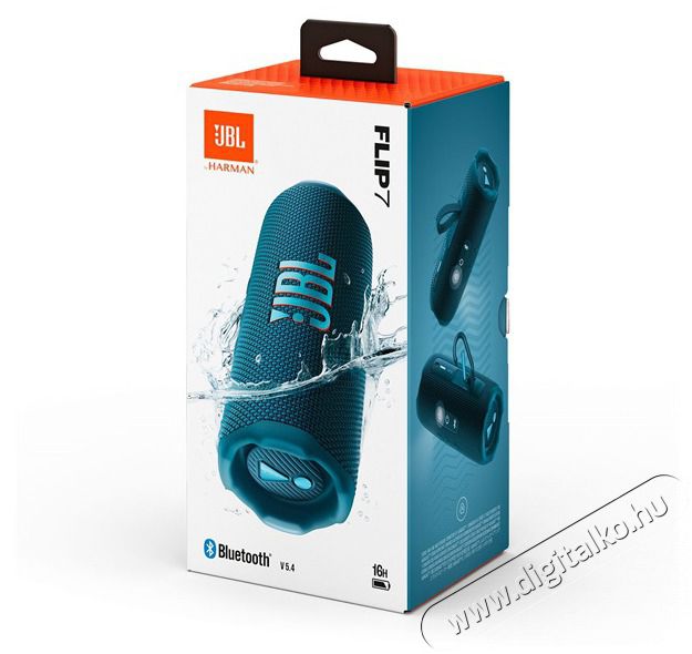 JBL FLIP 7 k&eacute;k Bluetooth hangsz&oacute;r&oacute; Audio-Video / Hifi / Multim&eacute;dia - Hordozhat&oacute;, vezet&eacute;k n&eacute;lk&uuml;li / bluetooth hangsug&aacute;rz&oacute; - Hordozhat&oacute;, vezet&eacute;k n&eacute;lk&uuml;li / bluetooth hangsug&aacute;rz&oacute; - 516287