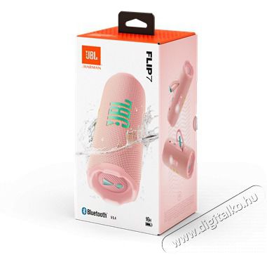 JBL FLIP 7 pink Bluetooth hangsz&oacute;r&oacute; Audio-Video / Hifi / Multim&eacute;dia - Hordozhat&oacute;, vezet&eacute;k n&eacute;lk&uuml;li / bluetooth hangsug&aacute;rz&oacute; - Hordozhat&oacute;, vezet&eacute;k n&eacute;lk&uuml;li / bluetooth hangsug&aacute;rz&oacute; - 516288
