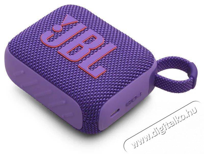 JBL GO 4 Purple bluetooth hangsz&oacute;r&oacute; Aut&oacute;hifi / Aut&oacute; felszerel&eacute;s - Aut&oacute; hangsug&aacute;rz&oacute; - Hangsz&oacute;r&oacute; - 522184