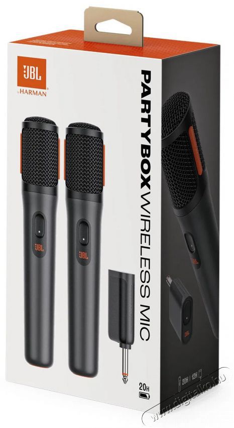 JBL PartyBox Wireless Mic Fot&oacute;-Vide&oacute; kieg&eacute;sz&iacute;tők - Mikrofon - Fot&oacute;-vide&oacute; mikrofon - 525057