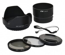 JJC Napellenző, adapter, szűrők&eacute;szlet Nikon L310/L120-hoz 67mm Fot&oacute;-Vide&oacute; kieg&eacute;sz&iacute;tők - Szűrő - Szűrő k&eacute;szlet - 273909