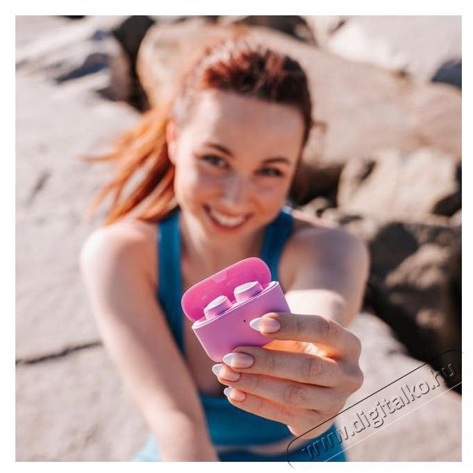 JLAB Go Pop+ True Wireless Earbuds Pink Audio-Video / Hifi / Multim&eacute;dia - F&uuml;l &eacute;s Fejhallgat&oacute;k - F&uuml;lhallgat&oacute; - 510085