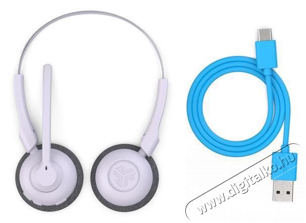 JLAB Go Work Pop Wireless Headphones Lilac Audio-Video / Hifi / Multim&eacute;dia - F&uuml;l &eacute;s Fejhallgat&oacute;k - Fejhallgat&oacute; mikrofonnal / headset - 518846