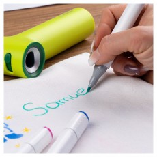 JOLLY Airbrush Textile 12 darabos k&eacute;tv&eacute;gű sz&iacute;nes textilmarker ut&aacute;nt&ouml;ltő k&eacute;szlet Iroda &eacute;s sz&aacute;m&iacute;t&aacute;stechnika - Egy&eacute;b sz&aacute;m&iacute;t&aacute;stechnikai term&eacute;k - 510820