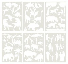 JOLLY Airbrush Fun 12 darabos sablon Iroda &eacute;s sz&aacute;m&iacute;t&aacute;stechnika - Egy&eacute;b sz&aacute;m&iacute;t&aacute;stechnikai term&eacute;k - 518057