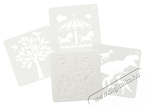 JOLLY Airbrush Fun 30 darabos sablon Iroda &eacute;s sz&aacute;m&iacute;t&aacute;stechnika - Egy&eacute;b sz&aacute;m&iacute;t&aacute;stechnikai term&eacute;k - 518058