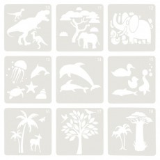 JOLLY Airbrush Fun 30 darabos sablon Iroda &eacute;s sz&aacute;m&iacute;t&aacute;stechnika - Egy&eacute;b sz&aacute;m&iacute;t&aacute;stechnikai term&eacute;k - 518058