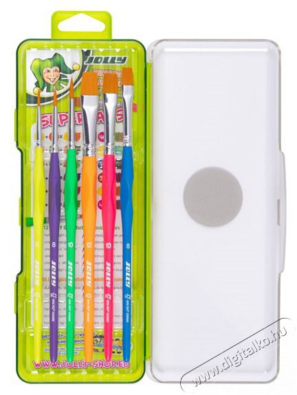 JOLLY Neon 6 darabos ergon&oacute;mikus fog&oacute;s ecsetk&eacute;szlet Iroda &eacute;s sz&aacute;m&iacute;t&aacute;stechnika - Egy&eacute;b sz&aacute;m&iacute;t&aacute;stechnikai term&eacute;k - 518053