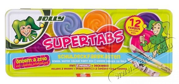 JOLLY Supertabs 12 darabos v&iacute;zfest&eacute;k k&eacute;szlet Iroda &eacute;s sz&aacute;m&iacute;t&aacute;stechnika - Egy&eacute;b sz&aacute;m&iacute;t&aacute;stechnikai term&eacute;k - 518051