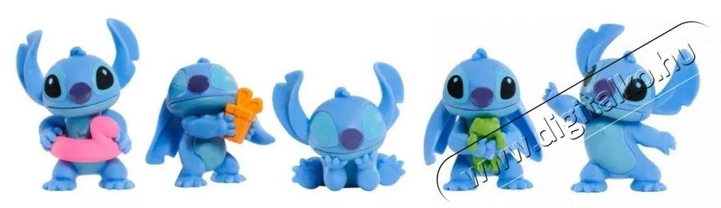 Just play 5 db Disney Stitch figur&aacute;b&oacute;l &aacute;ll&oacute; k&eacute;szlet, 5 cm H&aacute;ztart&aacute;s / Otthon / K&uuml;lt&eacute;r - J&aacute;t&eacute;k / Sport - J&aacute;t&eacute;kfigura - 534329