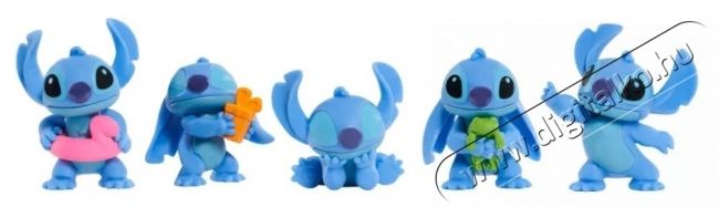 Just play 5 db Disney Stitch figur&aacute;b&oacute;l &aacute;ll&oacute; k&eacute;szlet, 5 cm H&aacute;ztart&aacute;s / Otthon / K&uuml;lt&eacute;r - J&aacute;t&eacute;k / Sport - J&aacute;t&eacute;kfigura - 534329