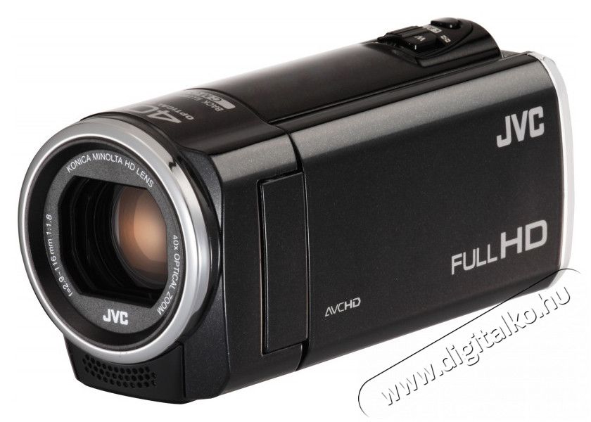 JVC GZ-E105BEU-minikamera F&eacute;nyk&eacute;pezőg&eacute;p / kamera - MiniDV / DVCAM kamera - 271443