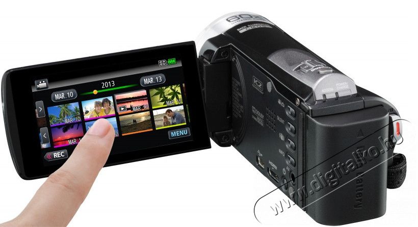JVC GZ-E300BEU-minikamera F&eacute;nyk&eacute;pezőg&eacute;p / kamera - MiniDV / DVCAM kamera - 271444