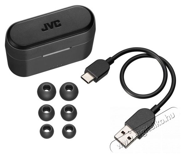 JVC HA-A9TB True Wireless Bluetooth fekete f&uuml;lhallgat&oacute; Audio-Video / Hifi / Multim&eacute;dia - F&uuml;l &eacute;s Fejhallgat&oacute;k - F&uuml;lhallgat&oacute; - 404409