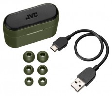 JVC HA-A9TG True Wireless Bluetooth military z&ouml;ld f&uuml;lhallgat&oacute; Audio-Video / Hifi / Multim&eacute;dia - F&uuml;l &eacute;s Fejhallgat&oacute;k - F&uuml;lhallgat&oacute; - 455175