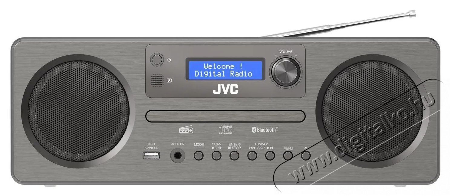 JVC RD-E861B-DAB Audio-Video / Hifi / Multim&eacute;dia - R&aacute;di&oacute; / &oacute;r&aacute;s r&aacute;di&oacute; - Asztali r&aacute;di&oacute; - 511447
