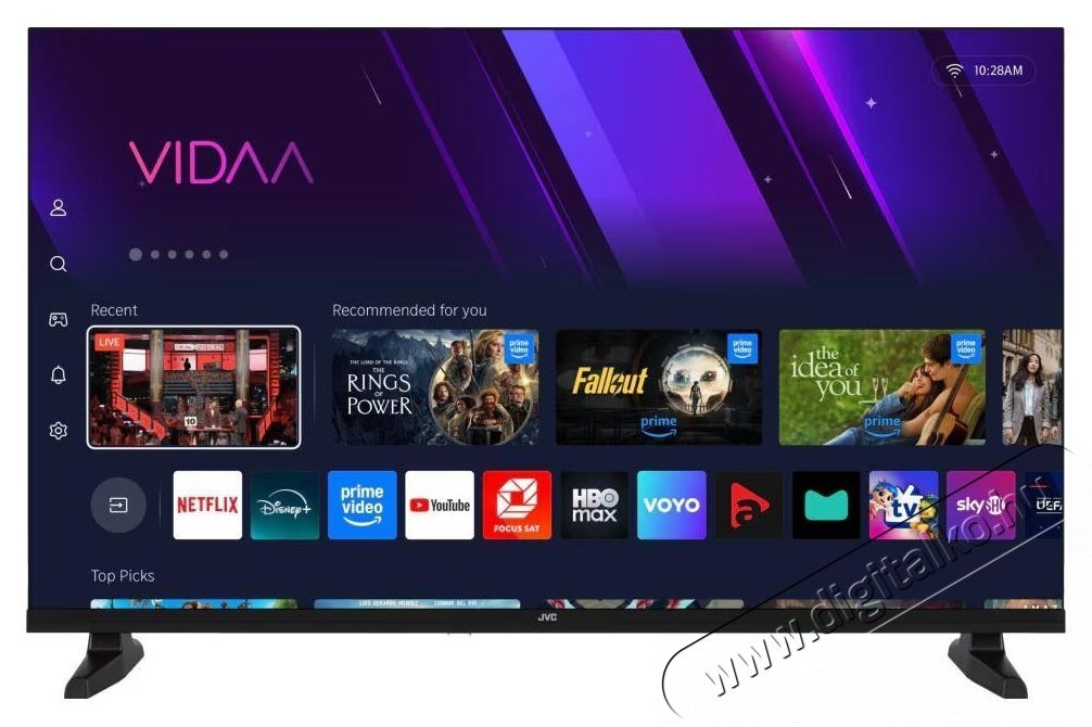 JVC 32VDH2500 LED telev&iacute;zi&oacute;, 80 cm, Smart, HD, D energiaoszt&aacute;ly Telev&iacute;zi&oacute;k - Plazma telev&iacute;zi&oacute; - 535363