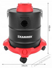 Kaminer 10927 Elektromos, 20 l 1600 W hamuporsz&iacute;v&oacute; H&aacute;ztart&aacute;s / Otthon / K&uuml;lt&eacute;r - Porsz&iacute;v&oacute; / takar&iacute;t&oacute;g&eacute;p - Hamuporsz&iacute;v&oacute; - 529665