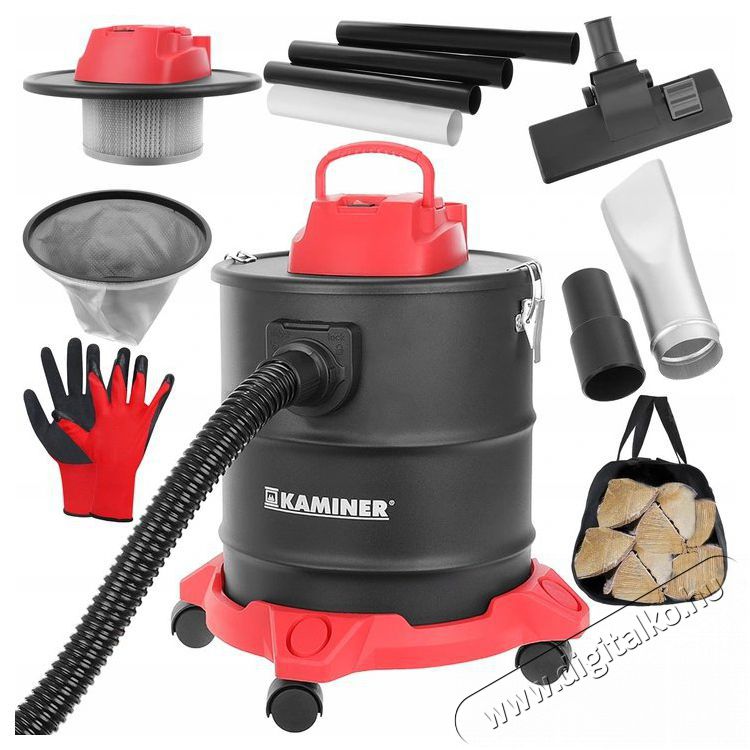 Kaminer 10927 Elektromos, 20 l 1600 W hamuporsz&iacute;v&oacute; H&aacute;ztart&aacute;s / Otthon / K&uuml;lt&eacute;r - Porsz&iacute;v&oacute; / takar&iacute;t&oacute;g&eacute;p - Hamuporsz&iacute;v&oacute; - 529665