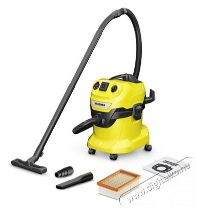 Karcher WD 4 P V-20/5/22 1.628-270.0 PORSZ&Iacute;V&Oacute; MULTIFUNKCI&Oacute;S H&aacute;ztart&aacute;s / Otthon / K&uuml;lt&eacute;r - Porsz&iacute;v&oacute; / takar&iacute;t&oacute;g&eacute;p - Porzs&aacute;k n&eacute;lk&uuml;li porsz&iacute;v&oacute; - 499639