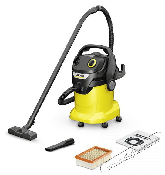 Karcher 1.628-483.0 KWD 5 V-25/5/22 sz&aacute;raz-nedves porsz&iacute;v&oacute; H&aacute;ztart&aacute;s / Otthon / K&uuml;lt&eacute;r - Porsz&iacute;v&oacute; / takar&iacute;t&oacute;g&eacute;p - Porzs&aacute;kos porsz&iacute;v&oacute; - 502457