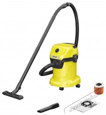 Karcher WD 3 V-17/4/20 1.628-127.0 sz&aacute;raz-nedves porsz&iacute;v&oacute; H&aacute;ztart&aacute;s / Otthon / K&uuml;lt&eacute;r - Porsz&iacute;v&oacute; / takar&iacute;t&oacute;g&eacute;p - Sz&aacute;raz-nedves takar&iacute;t&oacute;g&eacute;p - 505176
