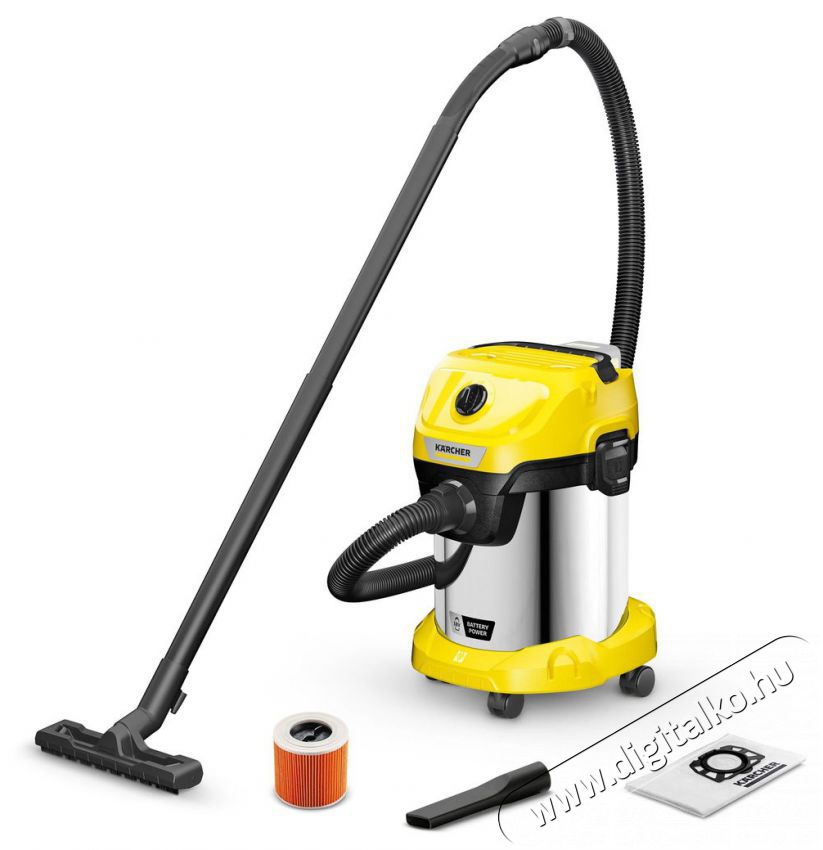 Karcher WD 3-18 S H&aacute;ztart&aacute;s / Otthon / K&uuml;lt&eacute;r - Porsz&iacute;v&oacute; / takar&iacute;t&oacute;g&eacute;p - Sz&aacute;raz-nedves takar&iacute;t&oacute;g&eacute;p - 511070