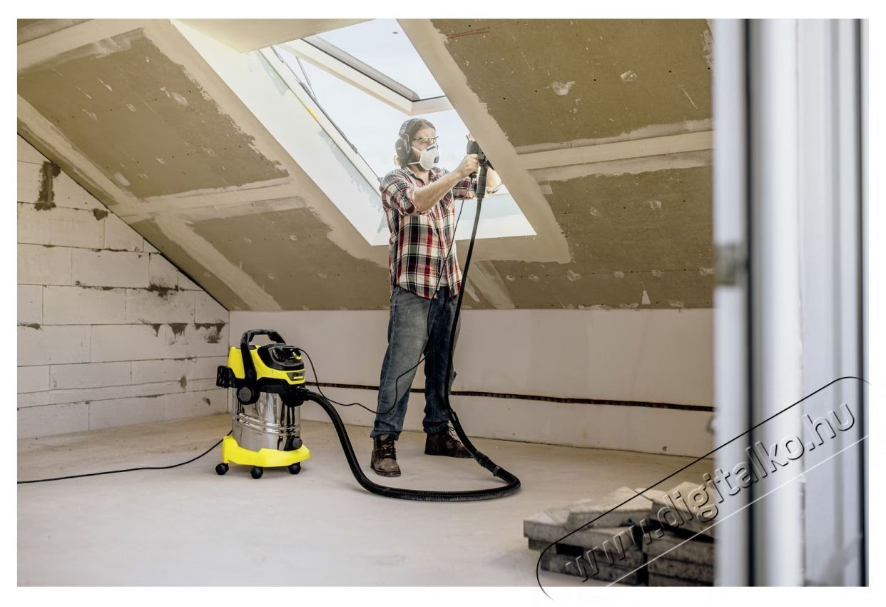 Karcher WD 6 P S V-30/8/22/T Multifunkci&oacute;s porsz&iacute;v&oacute;, 1300 W, 30 l, Nedves &eacute;s sz&aacute;raz sz&iacute;v&aacute;s, S&aacute;rga/Fekete H&aacute;ztart&aacute;s / Otthon / K&uuml;lt&eacute;r - Porsz&iacute;v&oacute; / takar&iacute;t&oacute;g&eacute;p - Porzs&aacute;k n&eacute;lk&uuml;li porsz&iacute;v&oacute; - 536953