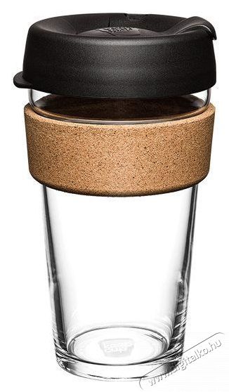 KeepCup b&ouml;gre Brew Cork Black 454ml L Konyhai term&eacute;kek - Ed&eacute;ny - Termosz - 503724