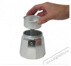 KELA ITALIA, 6 szem&eacute;lyes Konyhai term&eacute;kek - K&aacute;v&eacute;főző / k&aacute;v&eacute;&ouml;rlő / kieg&eacute;sz&iacute;tő - Kotyog&oacute; k&aacute;v&eacute;főző - 525108