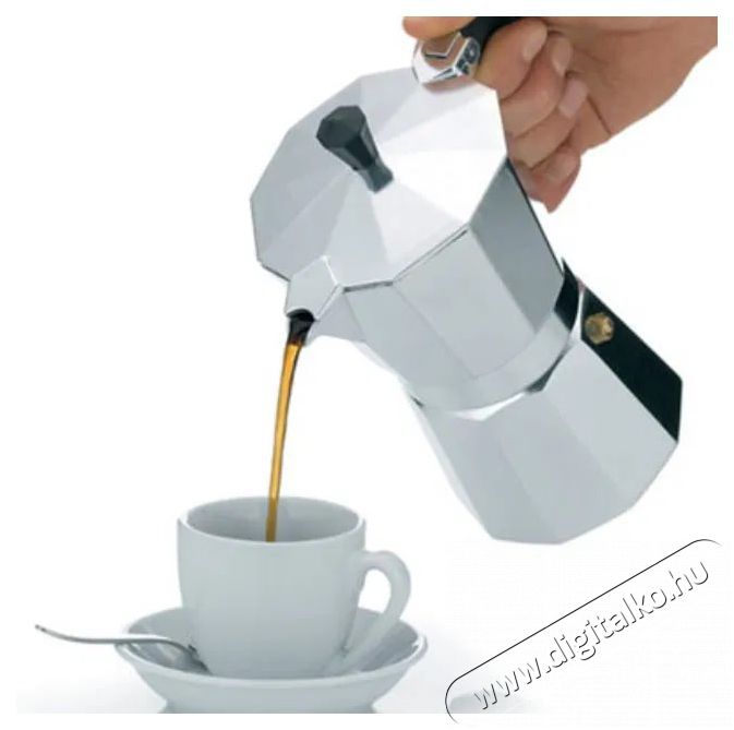 KELA ITALIA, 6 szem&eacute;lyes Konyhai term&eacute;kek - K&aacute;v&eacute;főző / k&aacute;v&eacute;&ouml;rlő / kieg&eacute;sz&iacute;tő - Kotyog&oacute; k&aacute;v&eacute;főző - 525108