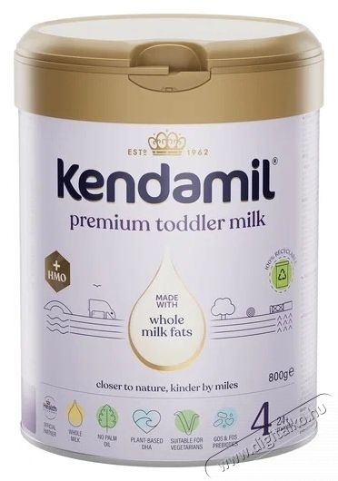 Kendamil Premium 4 HMO+ (800 g) Sz&eacute;ps&eacute;g&aacute;pol&aacute;s / Eg&eacute;szs&eacute;g - Baba mama term&eacute;k - Egy&eacute;b baba mama term&eacute;k - 537884