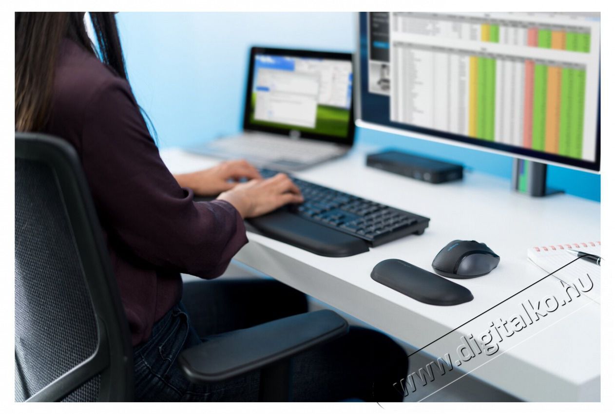 Kensington 10-20 mm fekete zsel&eacute;s billentyűzet csukl&oacute;t&aacute;masz Iroda &eacute;s sz&aacute;m&iacute;t&aacute;stechnika - Egy&eacute;b sz&aacute;m&iacute;t&aacute;stechnikai term&eacute;k - 396560