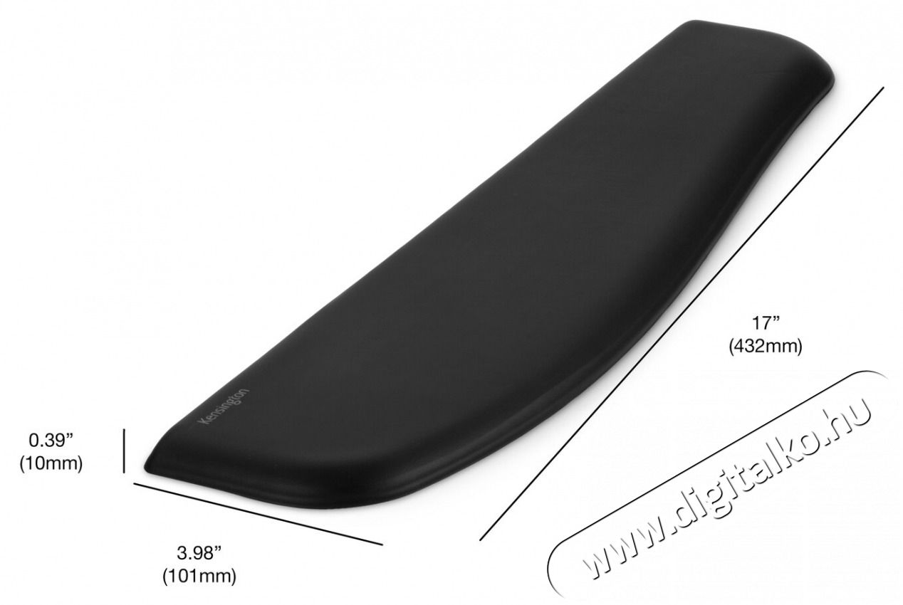 Kensington 10 mm fekete zsel&eacute;s billentyűzet csukl&oacute;t&aacute;masz Iroda &eacute;s sz&aacute;m&iacute;t&aacute;stechnika - Egy&eacute;b sz&aacute;m&iacute;t&aacute;stechnikai term&eacute;k - 396520