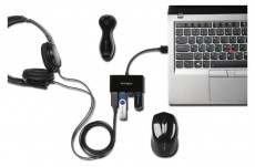 Kensington 4 portos USB 3.0 Hub (336108) Iroda &eacute;s sz&aacute;m&iacute;t&aacute;stechnika - Notebook kieg&eacute;sz&iacute;tő - USB hub / eloszt&oacute; - 396576