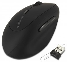 Kensington Pro Fit Left-Handed Ergo Wireless Mouse Iroda &eacute;s sz&aacute;m&iacute;t&aacute;stechnika - Eg&eacute;r - Vezet&eacute;k n&eacute;lk&uuml;li eg&eacute;r - 518372