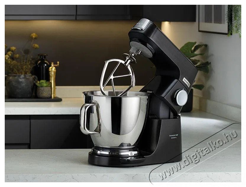 Kenwood KVL85.004.BK KM Titanium Chef Baker Konyhai term&eacute;kek - Konyhai kisg&eacute;p (elők&eacute;sz&iacute;t&eacute;s / feldolgoz&aacute;s) - Konyhai robotg&eacute;p - 511318